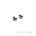 Cabezal de clavija de 1,27 mm de doble fila PA6T